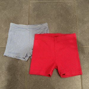 Girls Somersault Shorts, 2 pair